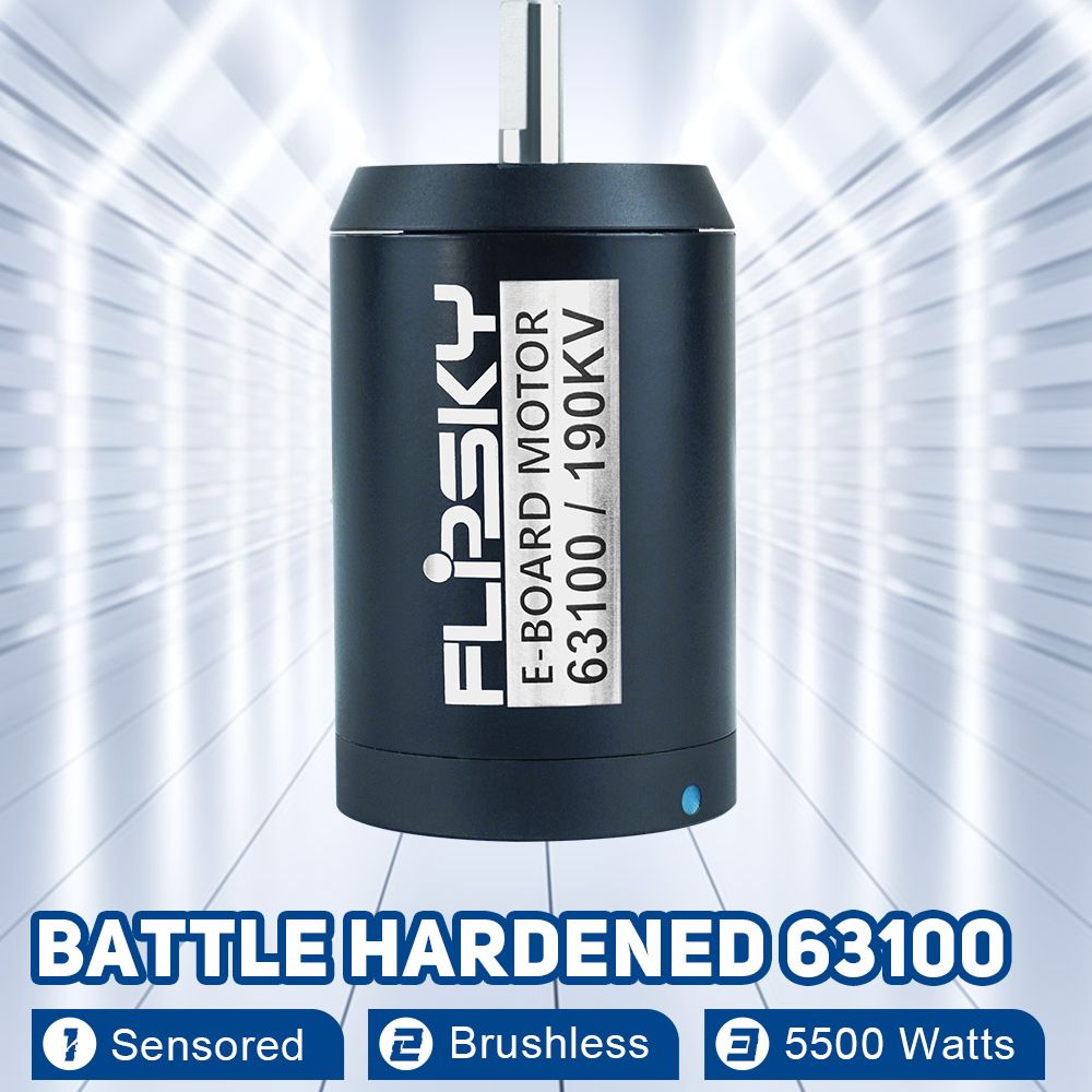 63100 Brushless Motor 140Kv - 플립 스키 센서 아웃러너 브러시리스 DC
