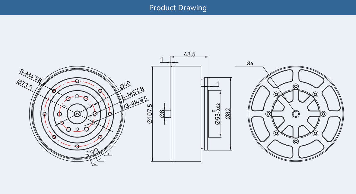 큐버마스 AKE90-8 고토크 55Nm 48V 700W - Bldc Planetary Gear Motor 48V High Torque 리뷰 및 가격