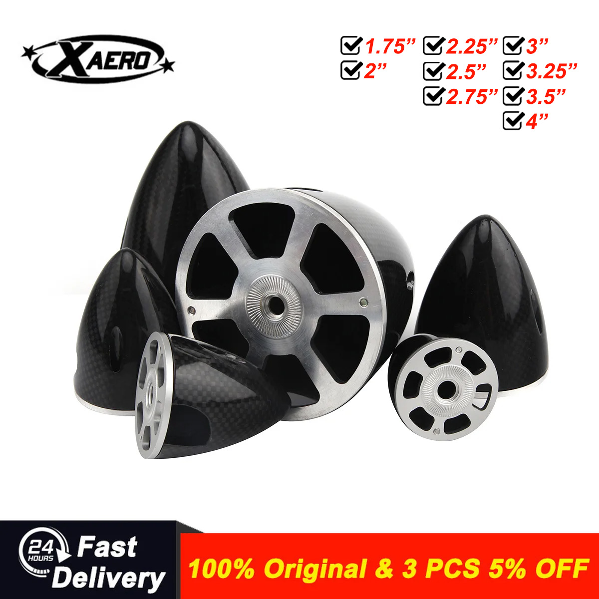 XAERO 1개 카본 파이버 2-블레이드 스피너 콘 1 - Brushless Motor Thrust Test Stand 리뷰 및 가격