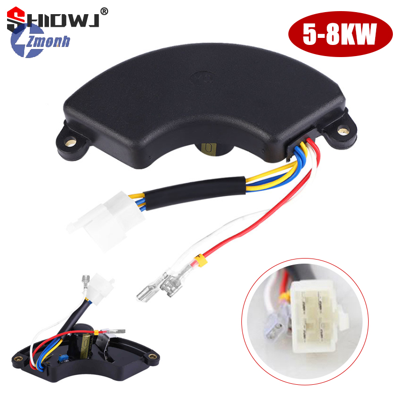새로운! 1PC 5-8KW 단상 크레센트 발전기 AVR - Cycloidal Reducer Bldc Motor 리뷰 및 가격